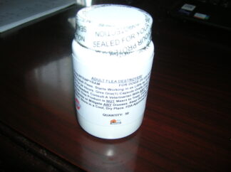 50 Capsules, 57mg Nitenpyram For Dogs & Cats 25-125 Lbs., Beef Flavored, Adult Flea Killer